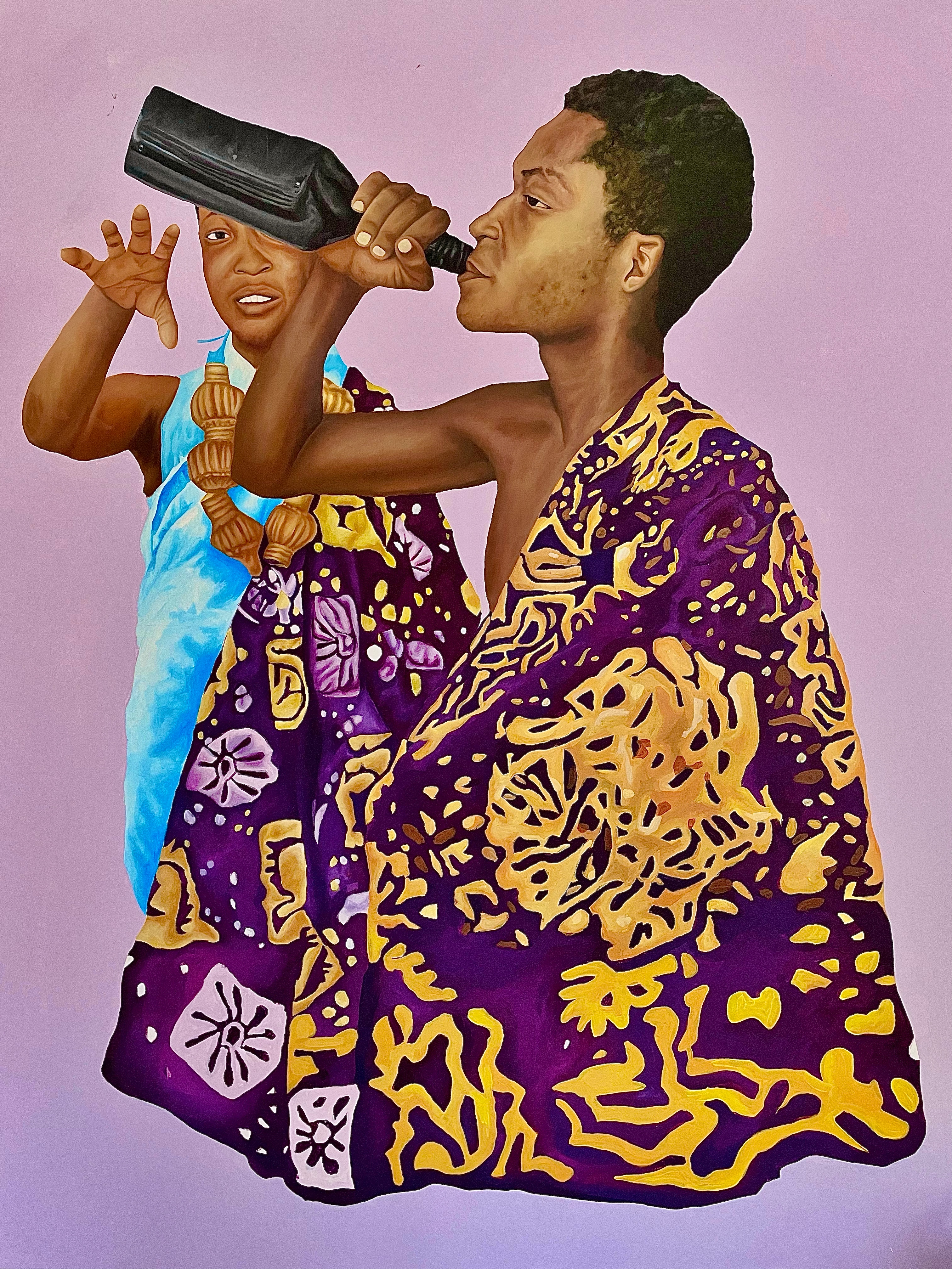 HAII, acrylic on canvas, by Abu Mutaka